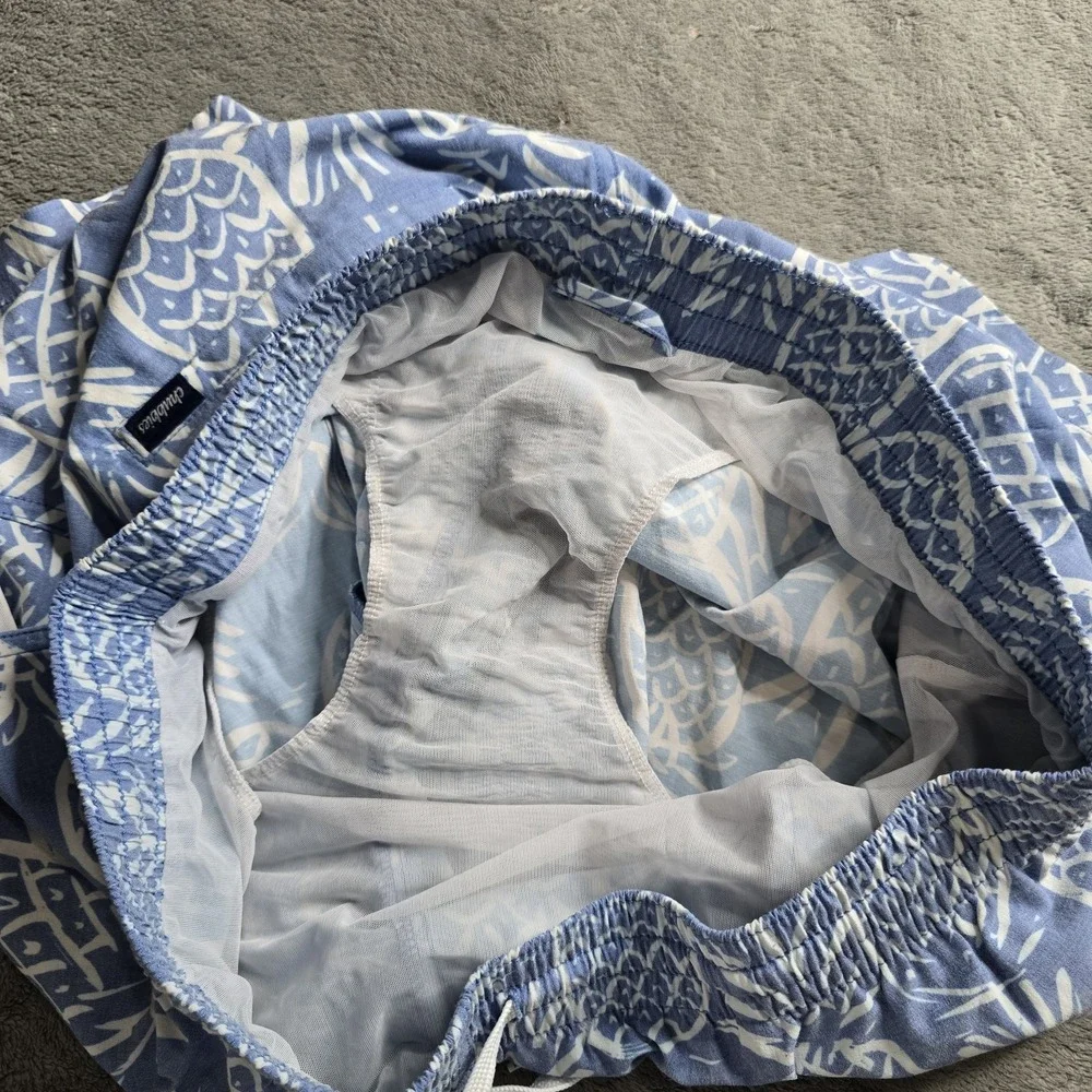 Chubbies The Thigh Napples Swim Trunks Mens Size XL Blue 7